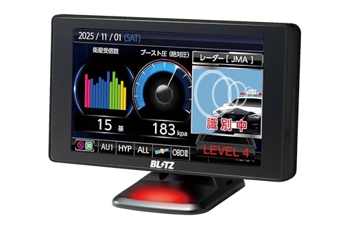 ブリッツ Touch-LASER TL406RW レーダー探知機